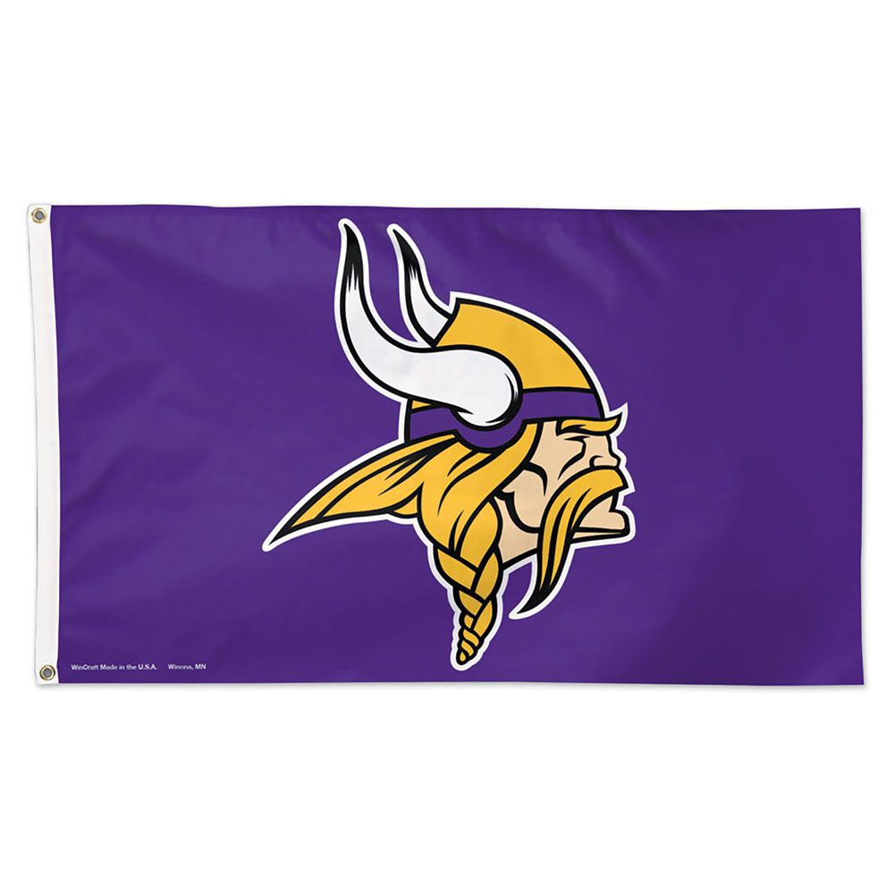 Minnesota Vikings Flag 3x5 Deluxe - Special Order