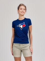 Toronto Blue Jays MLB Birdhead logo Royal Blue T-Shirt
