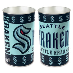 Seattle Kraken Wastebasket 15 Inch - Periodic Restock