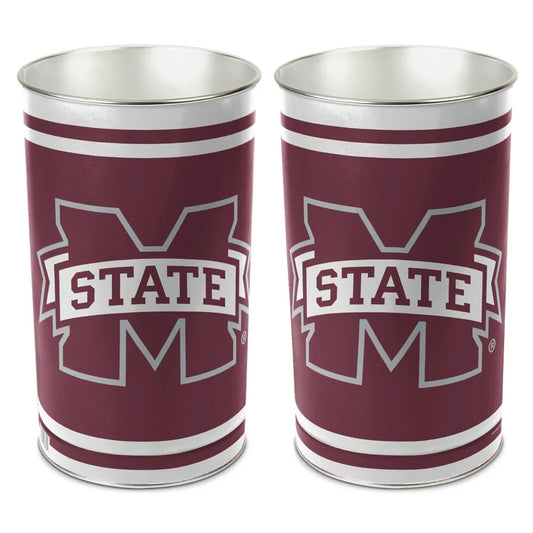 Mississippi State Bulldogs Wastebasket 15 Inch Periodic Restock