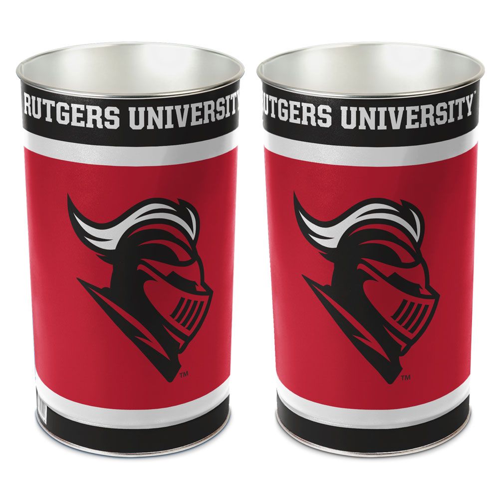 Rutgers Scarlet Knights Wastebasket 15 Inch - Periodic Restock