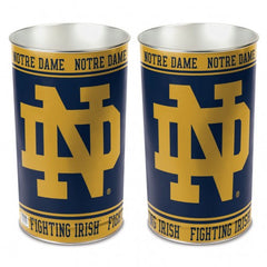 Notre Dame Fighting Irish Wastebasket 15 Inch ND Design - Periodic Restock