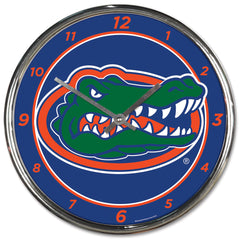 Florida Gators Round Chrome Wall Clock Periodic Restock
