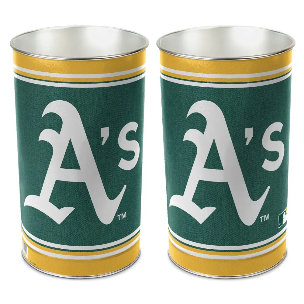 Oakland Athletics Wastebasket 15 Inch - Periodic Restock