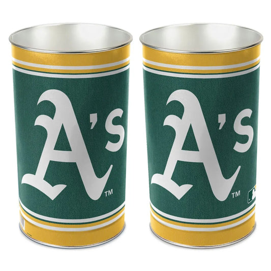 Oakland Athletics Wastebasket 15 Inch - Periodic Restock