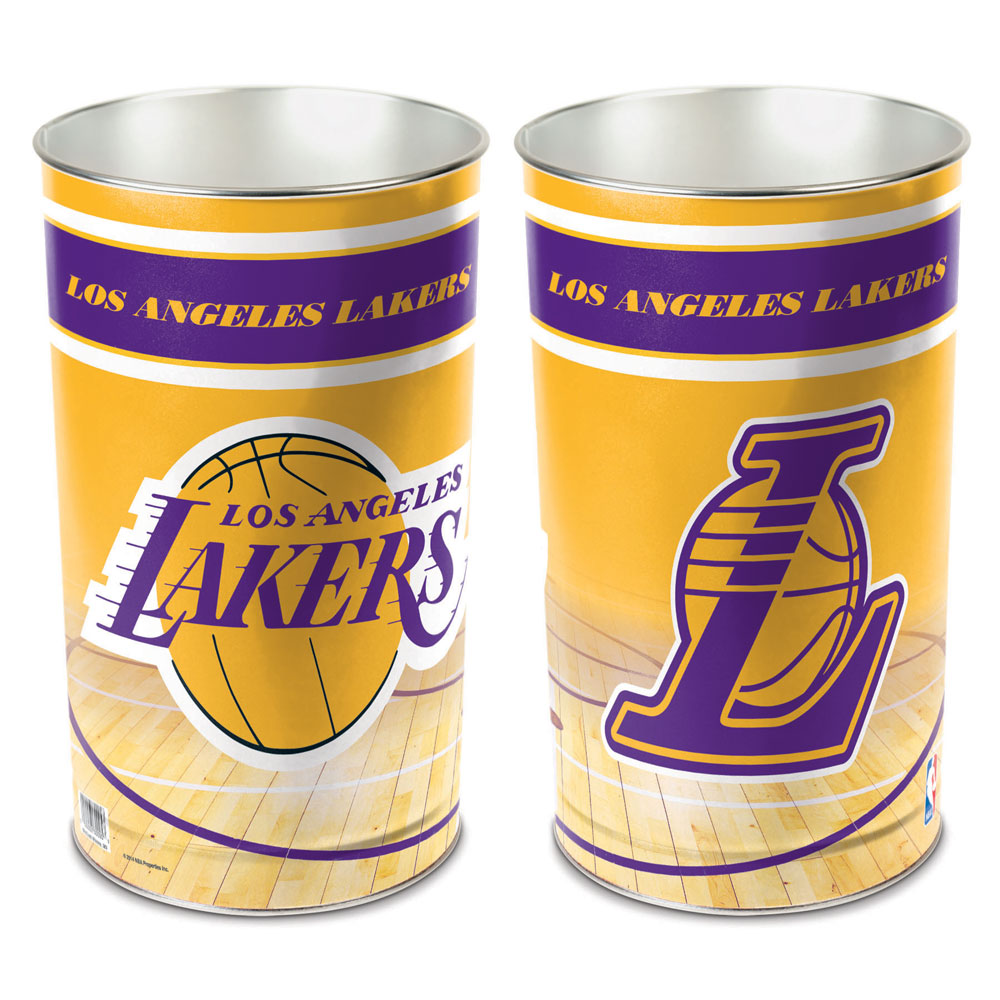 Los Angeles Lakers Wastebasket 15 Inch - Periodic Restock