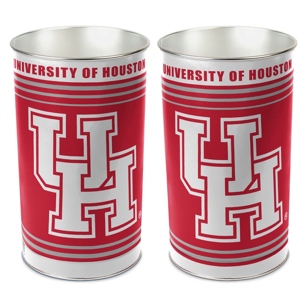 Houston Cougars Wastebasket 15 Inch - Periodic Restock