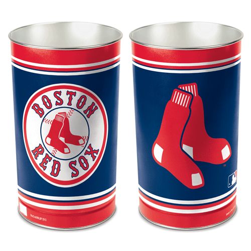 Boston Red Sox Wastebasket 15 Inch - Periodic Restock