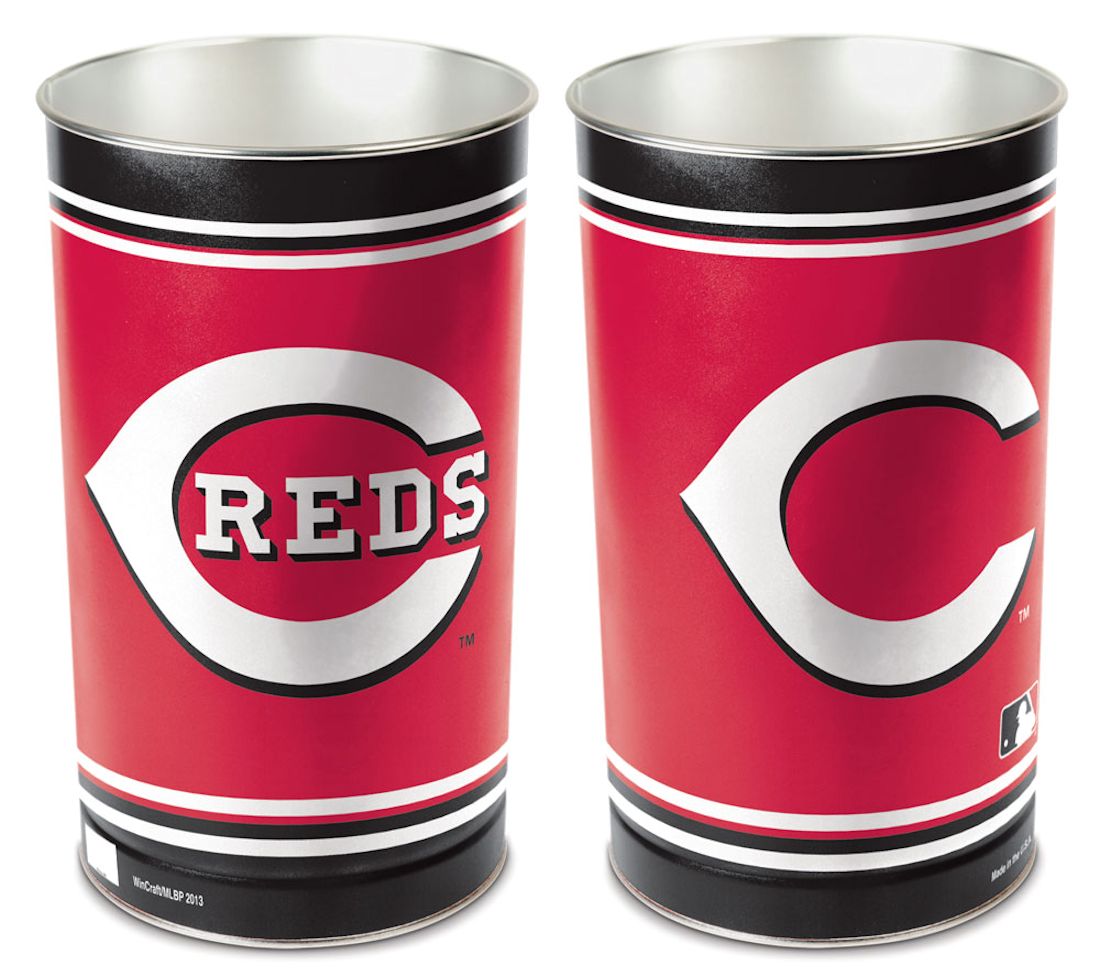 Cincinnati Reds Wastebasket 15 Inch - Periodic Restock