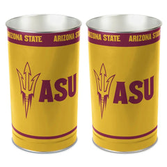 Arizona State Sun Devils Wastebasket 15 Inch - Periodic Restock