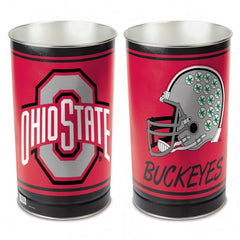 Ohio State Buckeyes Wastebasket 15 Inch Helmet Design - Periodic Restock