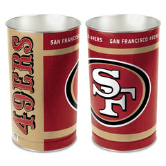 San Francisco 49ers Wastebasket 15 Inch - Periodic Restock