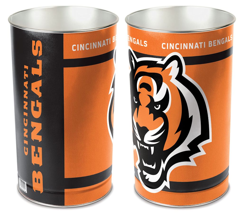Cincinnati Bengals Wastebasket 15 Inch - Periodic Restock
