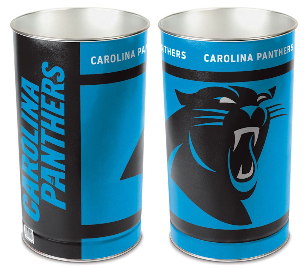 Carolina Panthers Wastebasket 15 Inch - Periodic Restock