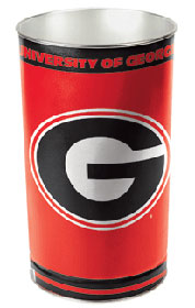 Georgia Bulldogs Wastebasket 15 Inch - Periodic Restock