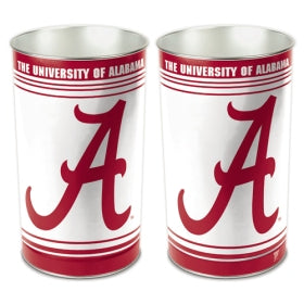 Alabama Crimson Tide Wastebasket 15 Inch - Periodic Restock