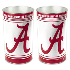 Alabama Crimson Tide Wastebasket 15 Inch - Periodic Restock