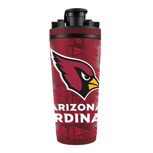 Arizona Cardinals Ice Shaker 26oz Stainless Steel - Special Order