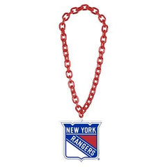 New York Rangers Necklace Big Fan Chain - Special Order