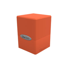 Satin Cube Pumpkin Orange