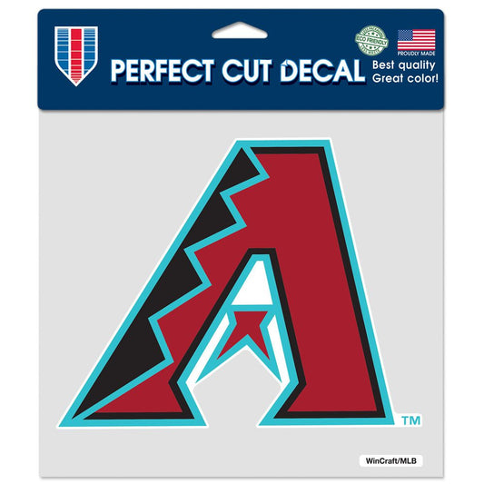 Arizona Diamondbacks Decal 8x8 Die Cut Color - Special Order