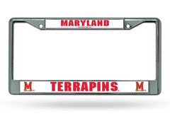 Maryland Terrapins License Plate Frame Chrome