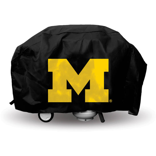 Michigan Wolverines Grill Cover Deluxe