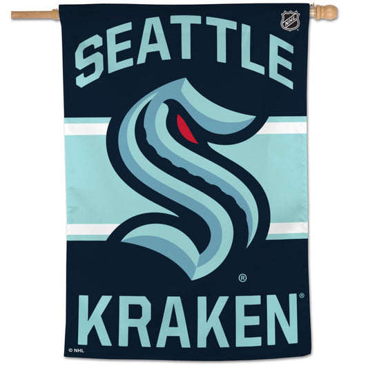 Seattle Kraken Banner 28x40 Vertical - Special Order
