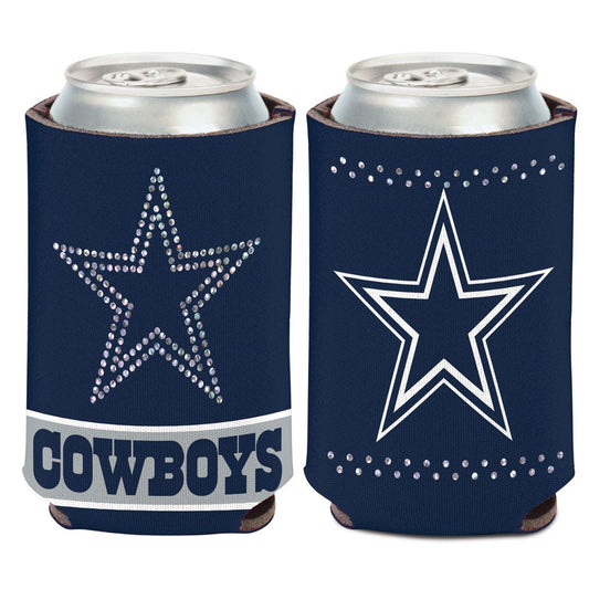 Dallas Cowboys Can Cooler Bling - Special Order