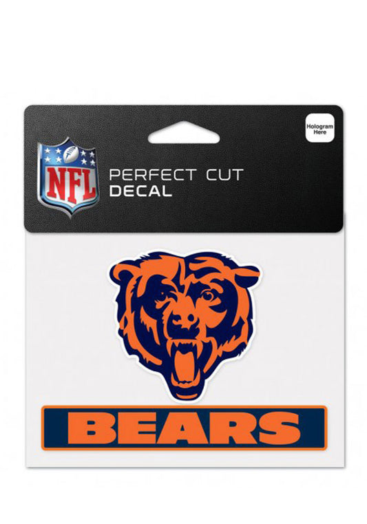 Chicago Bears Decal 4.5x5.75 Perfect Cut Color