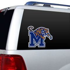 Memphis Tigers Window Film 12 Inch Die Cut