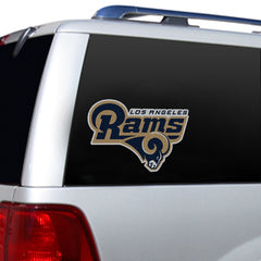 Los Angeles Rams Window Film 12 Inch Die Cut