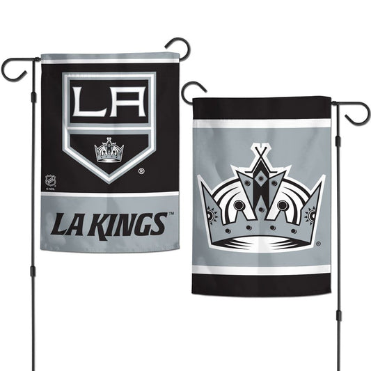 Los Angeles Kings Flag 12x18 Garden Style 2 Sided - Special Order