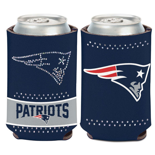 New England Patriots Can Cooler Bling - Special Order