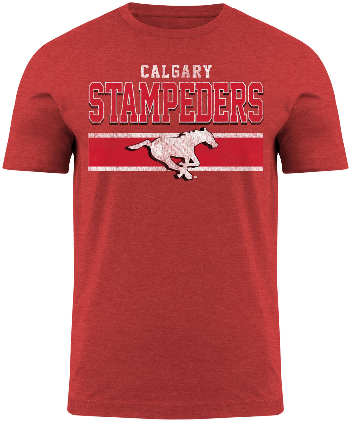 Calgary Stampeders CFL Bulletin Red Moxie T-Shirt