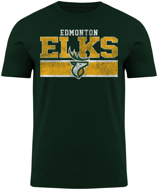 Edmonton Elks CFL Bulletin Green Moxie T-Shirt