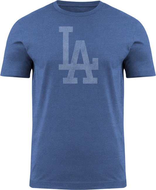 Los Angeles Dodgers MLB Distressed Logo Royal Blue T-Shirt