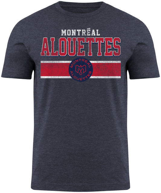 Montreal Alouettes CFL Bulletin Navy Moxie T-Shirt