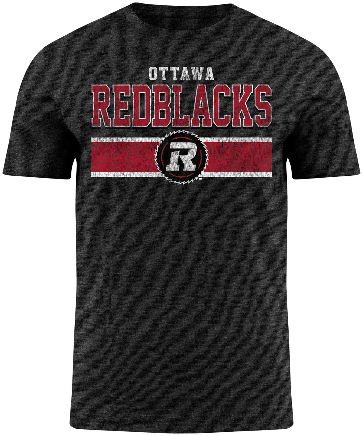 Ottawa RedBlacks CFL Bulletin Black Moxie T-Shirt