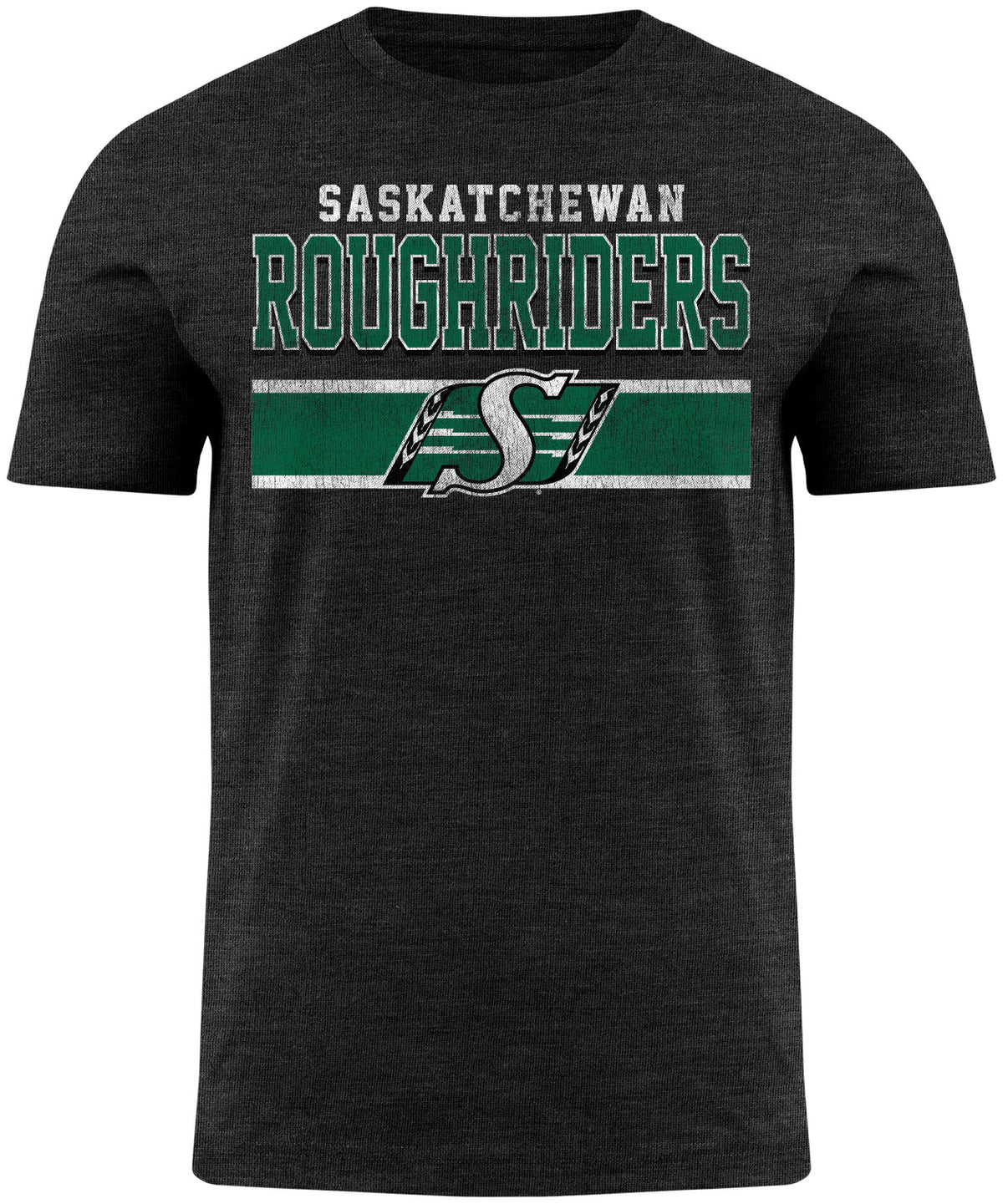 Saskatchewan Roughriders CFL Bulletin Black Moxie T-Shirt