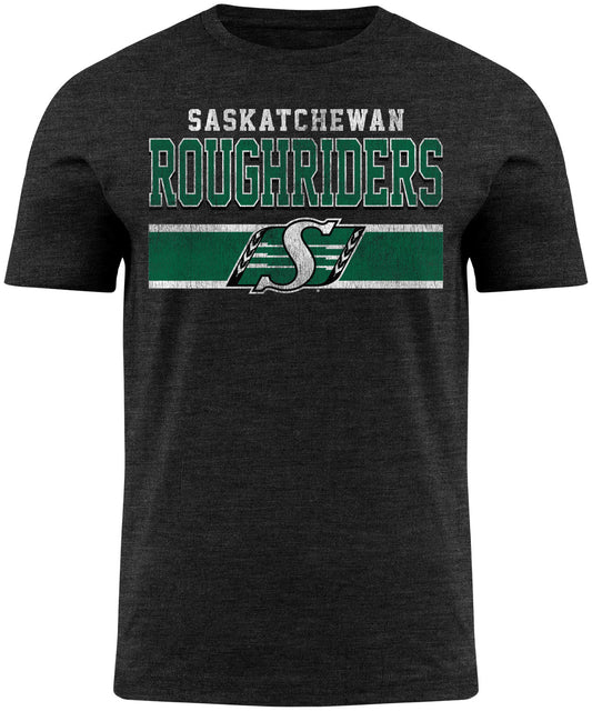 Saskatchewan Roughriders CFL Bulletin Black Moxie T-Shirt