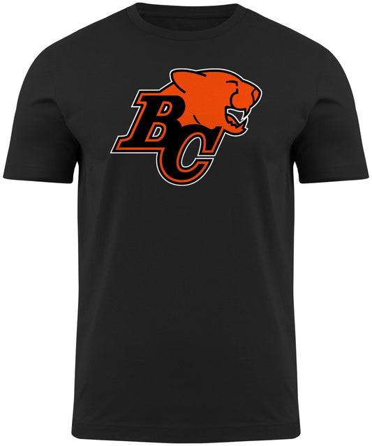 BC Lions CFL Bulletin Black Basic T-Shirt