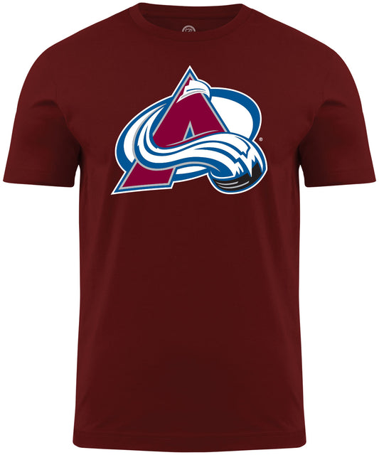 Colorado Avalanche NHL Primary Logo Maroon T-Shirt