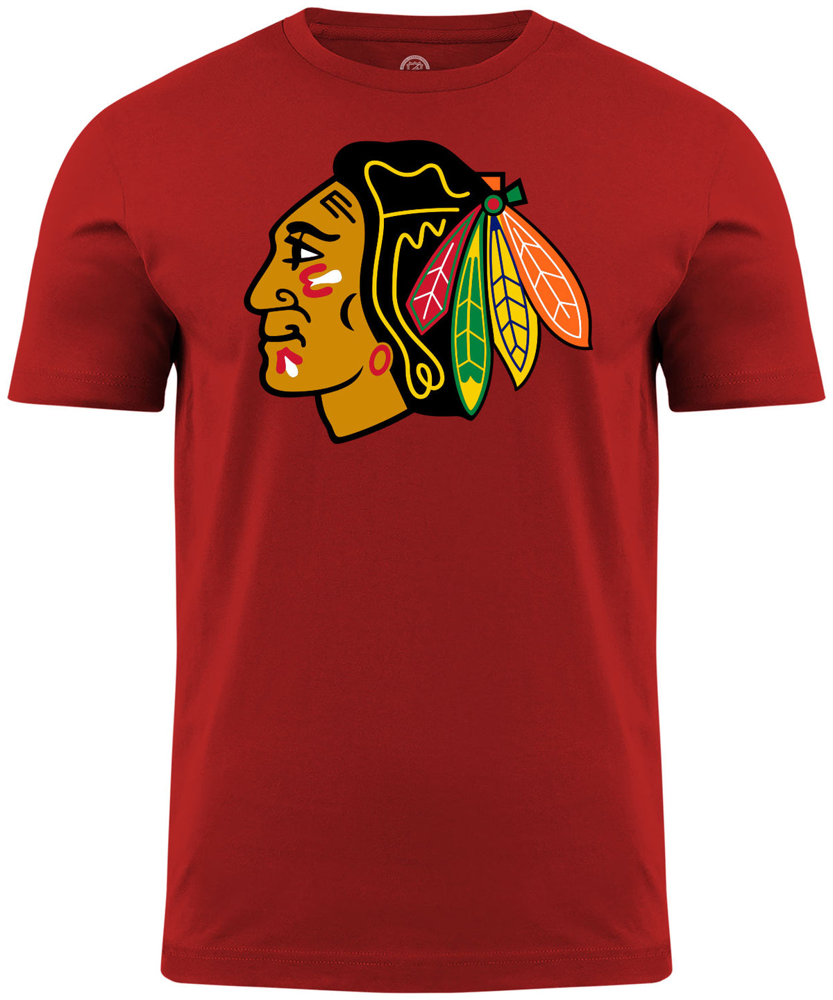 Chicago Blackhawks NHL Primary Logo Red T-Shirt