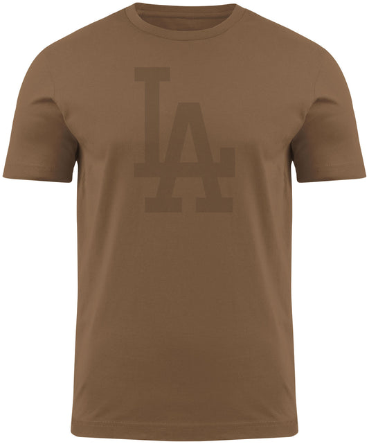 Los Angeles Dodgers MLB Canyon Trail Brown T-Shirt