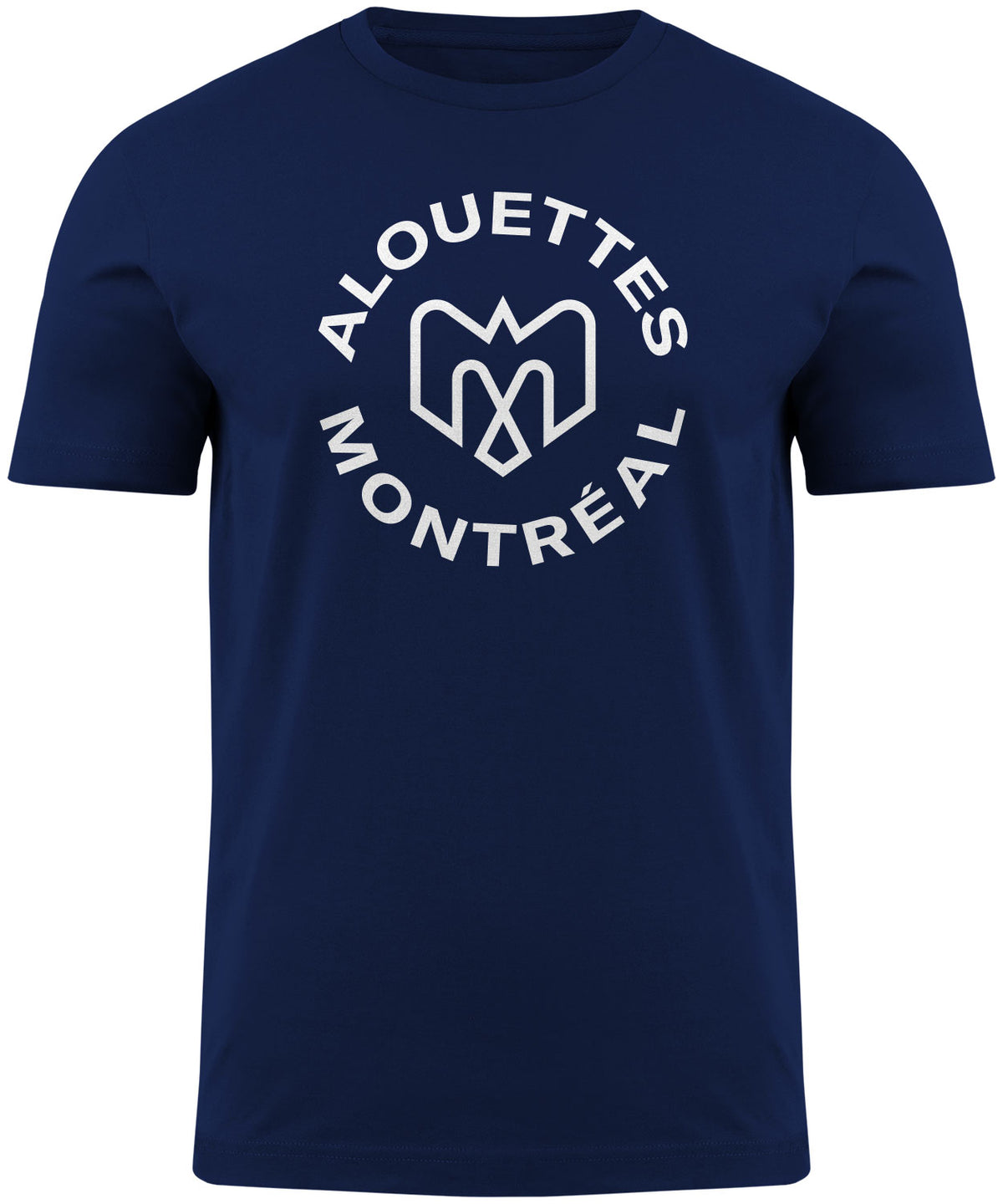 Montreal Alouettes CFL Bulletin Navy Basic T-Shirt