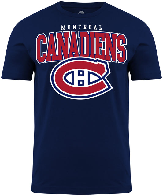 Montreal Canadiens NHL Back 2 Basics Navy T-Shirt