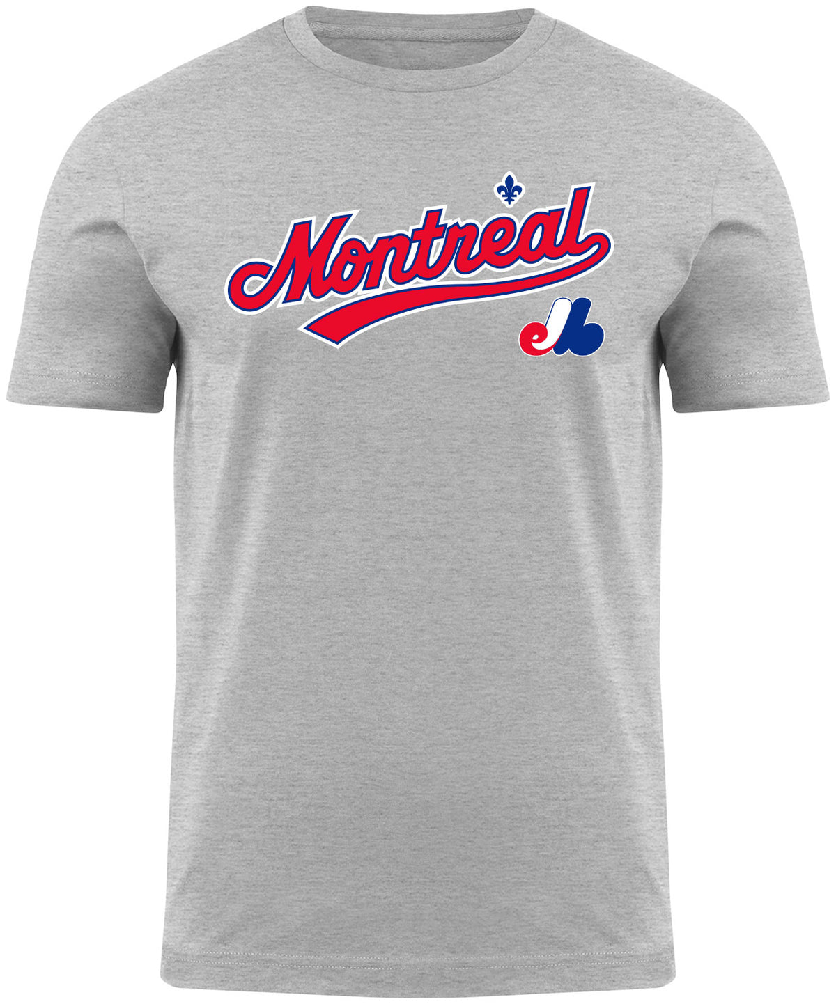 Montreal Expos MLB On The Road Gray T-Shirt
