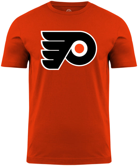 Philadelphia Flyers NHL Primary Logo Orange T-Shirt
