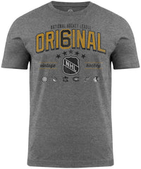 Original 6 NHL Graphite T-Shirt